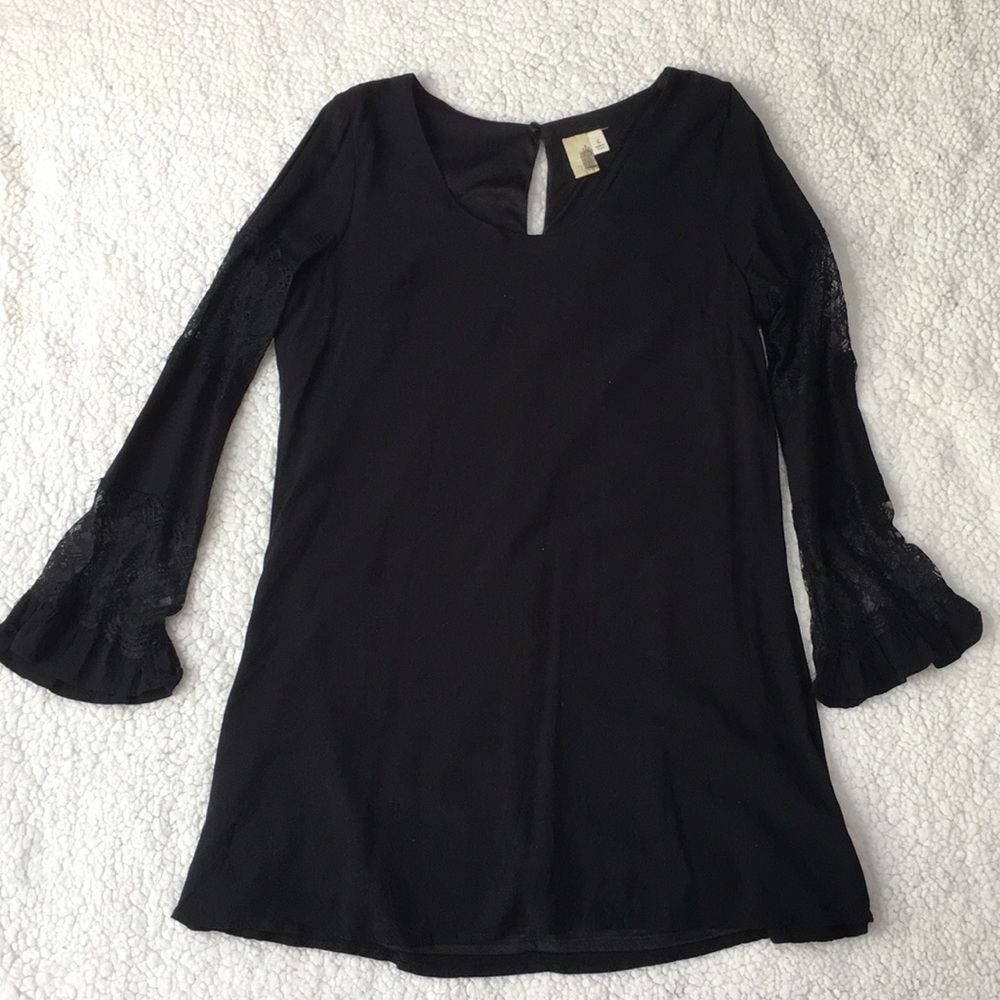 Lacey sleeve dress